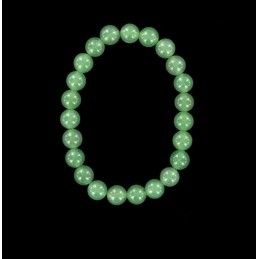 Bracelet perles d'aventurine.