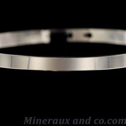 Bracelet plat argent