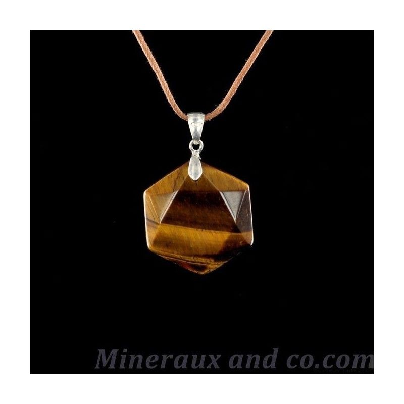 Pendentif étoile œil de tigre Pendentif étoile œil de tigre