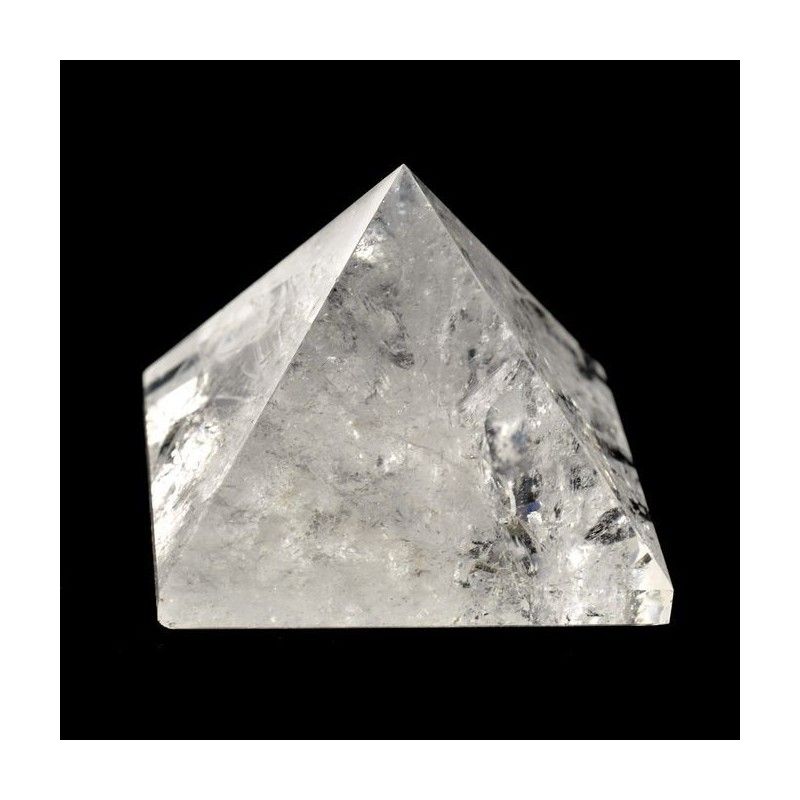 Pyramides cristal quatre faces