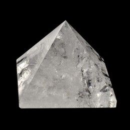 Pyramides cristal quatre faces