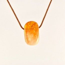 Pendentif quartz citrine.