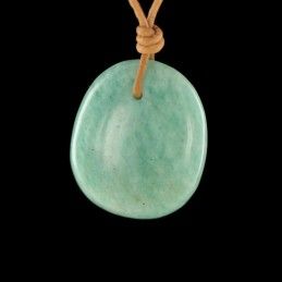 Pendentif en amazonite sur...