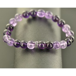 bracelet amethyste-magnifiques nuances violettes-bijou-apaisant