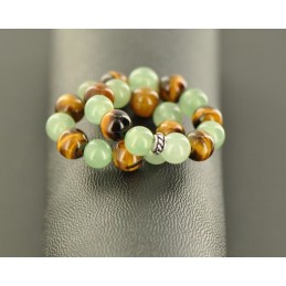 bracelet-œil de tigre- aventurine-pierre-richesse-mauvais-œil