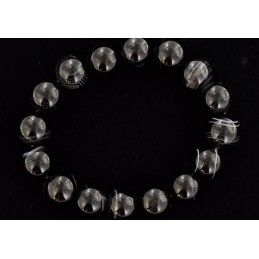 Bracelet d'onyx noir.