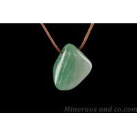 Pendentifs pierres aventurine: pendentif pierre aventurine verte